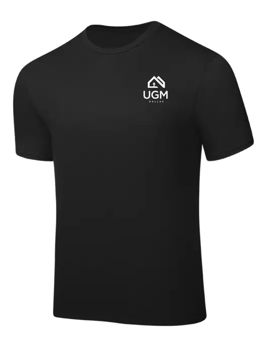 Black PosiCharge Competitor Tee w/UGM Logo