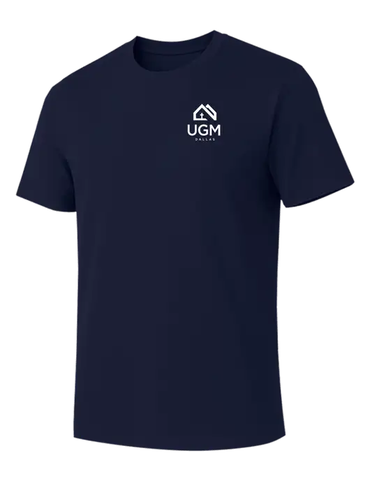Allmade Dark Navy Organic Cotton Tee w/UGM Logo