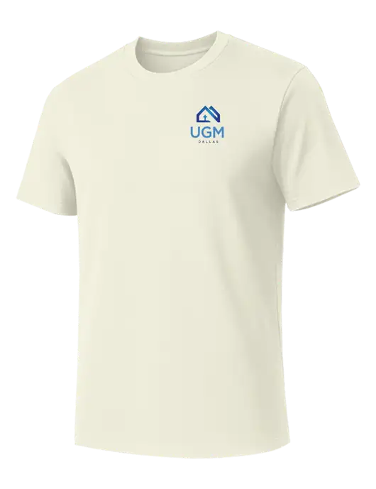 Allmade White Sand Organic Cotton Tee w/UGM Logo
