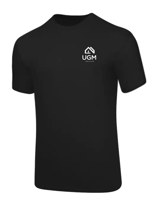 Core Blend Black T-Shirt w/UGM Logo