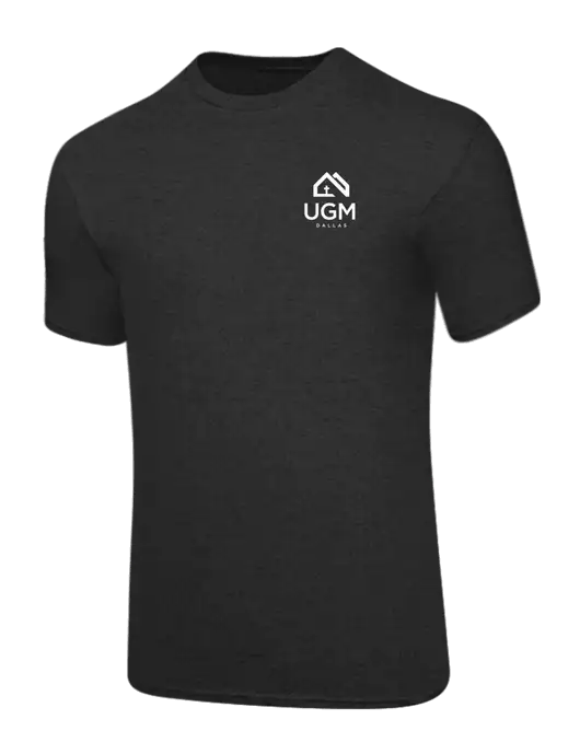 Core Blend Dark Heather Grey T-Shirt w/UGM Logo