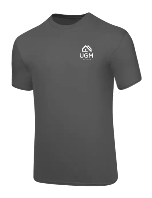 Core Blend Medium Grey T-Shirt w/UGM Logo