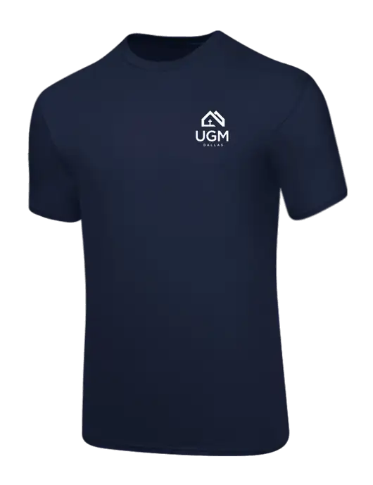 Core Blend Navy T-Shirt w/UGM Logo