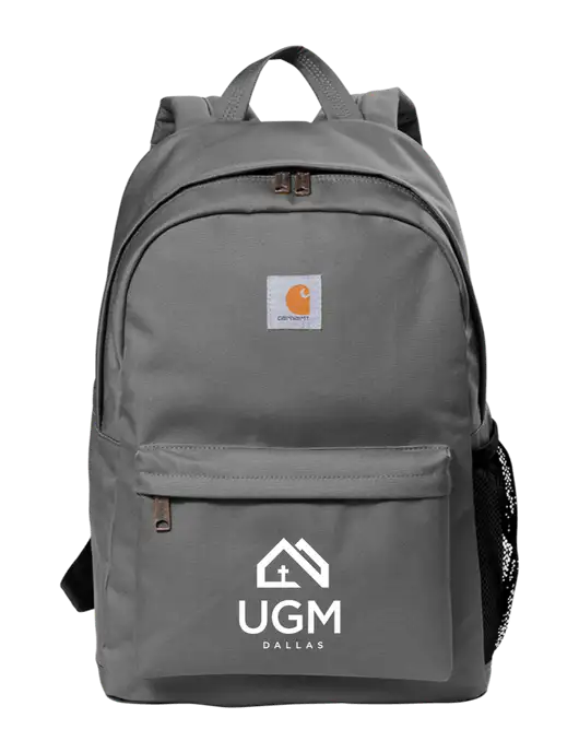 Carhartt Grey Canvas Backpack w/UGM Logo