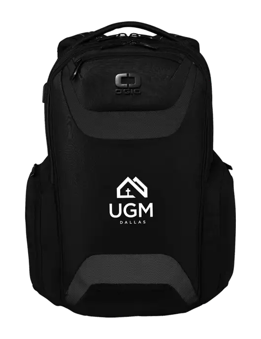 OGIO Black Charcoal Connected Pack w/UGM Logo