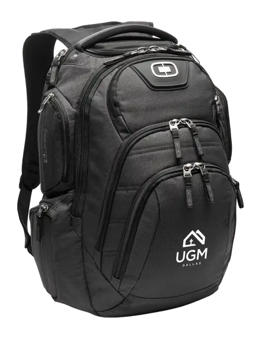 OGIO Black Surge RSS Pack
 w/UGM Logo
