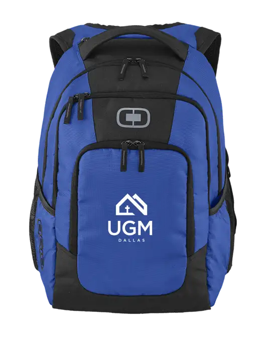 OGIO Cobalt Logan Laptop Backpack
 w/UGM Logo