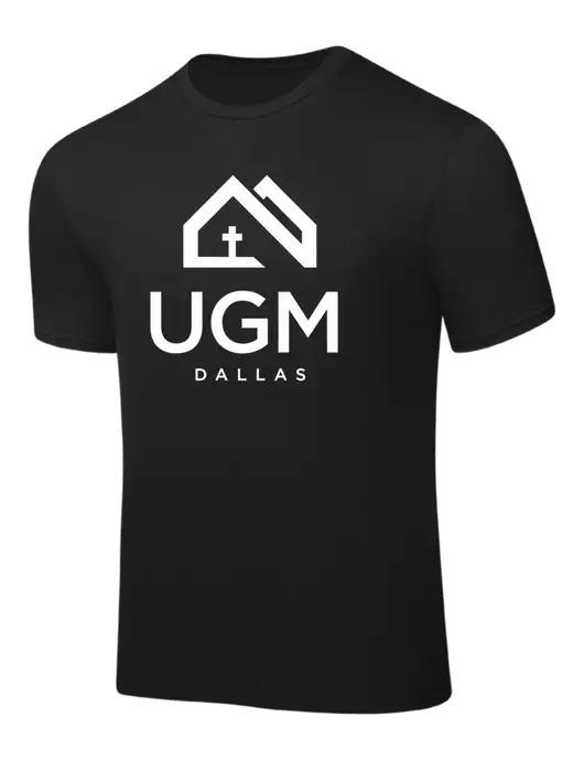 Black PosiCharge Competitor Tee w/UGM Logo