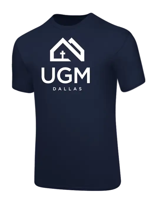 Core Blend Navy T-Shirt w/UGM Logo